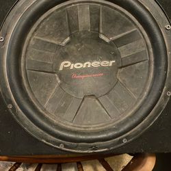 12 in sub with speaker