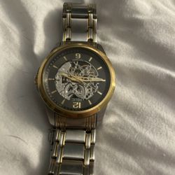 Gold Trim Watch 