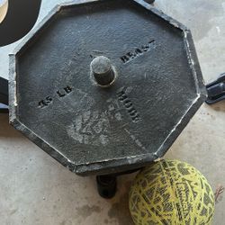 Concrete Olympic Weight Plates 