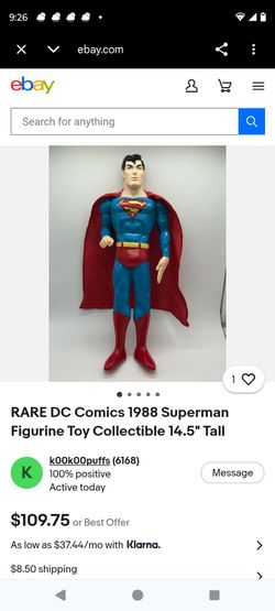1988 superman action figure