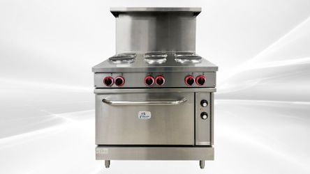 NSF 36"6 Sealed Element Electric Range, 208v 3ph ER36