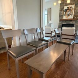Dining Chairs And Bench