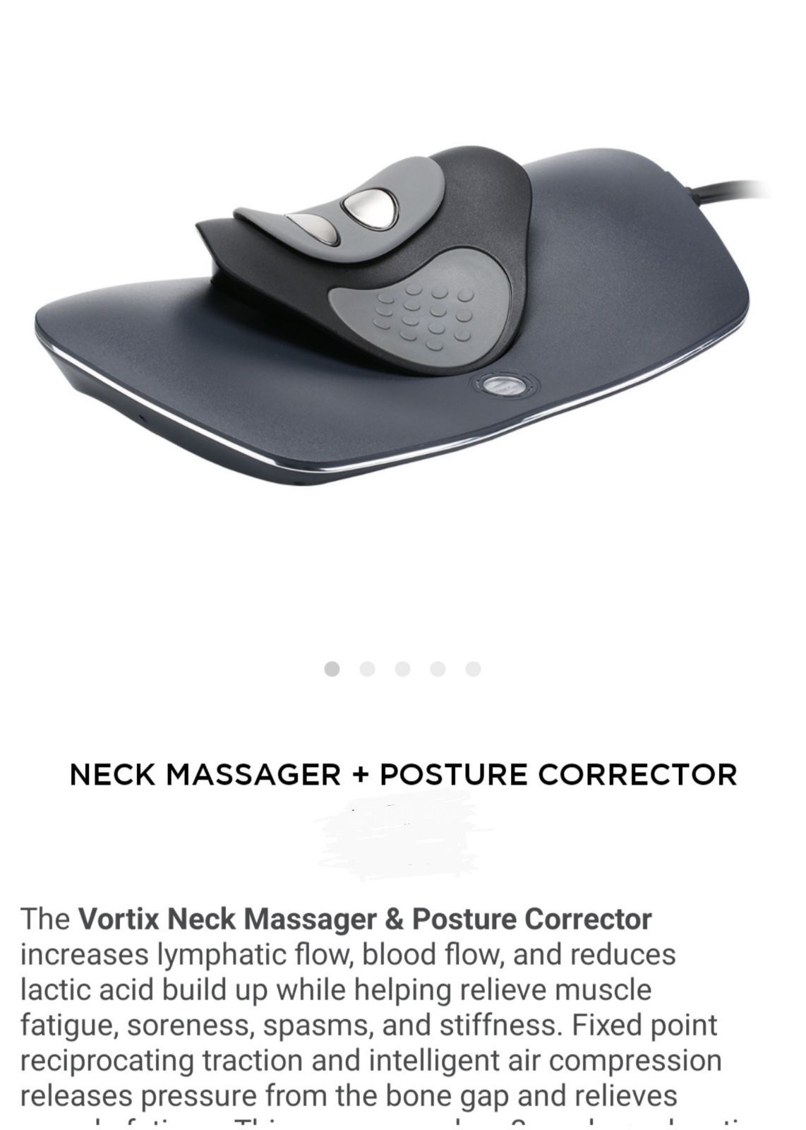 Neck Massager + Posture Corrector