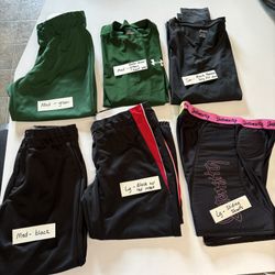 Girls Fast pitch Pants, Sliding Shorts, Shirts 