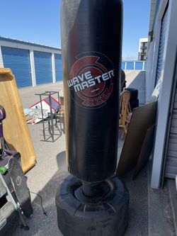Wave Master Free Standing Punching Bag!