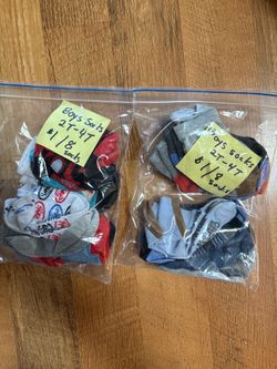 Assorted toddler, boys, socks, and undies size 4