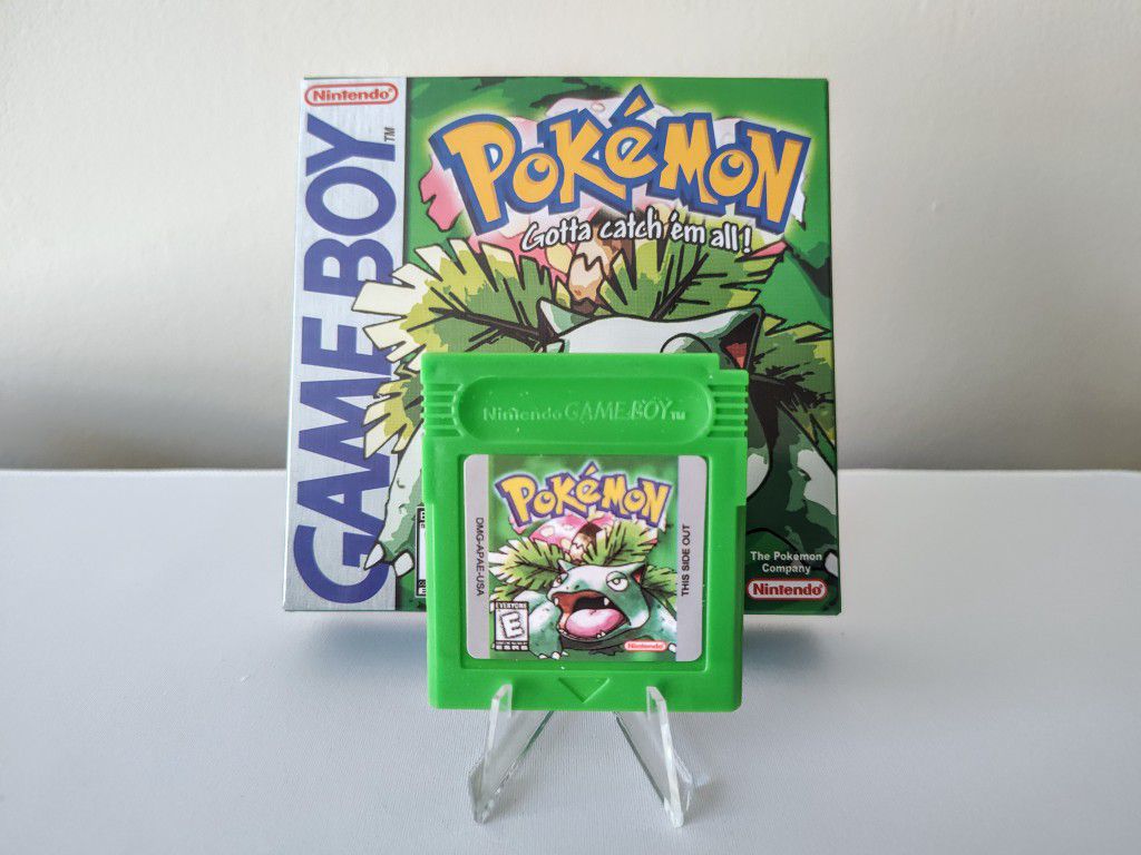 Pokemon Green Version GB/GBC Game with Box (ENGLISH)