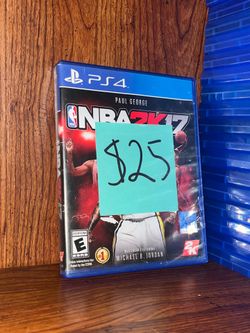 PlayStation PS4 ps5 video game nba 2k17 basketball