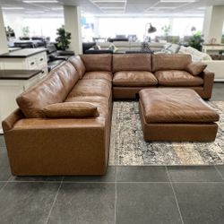 Mention Jon Green to the staff to confirm this price/offer! 🔥Emillia Leather Sectional Couch Set 🌟 Color Options