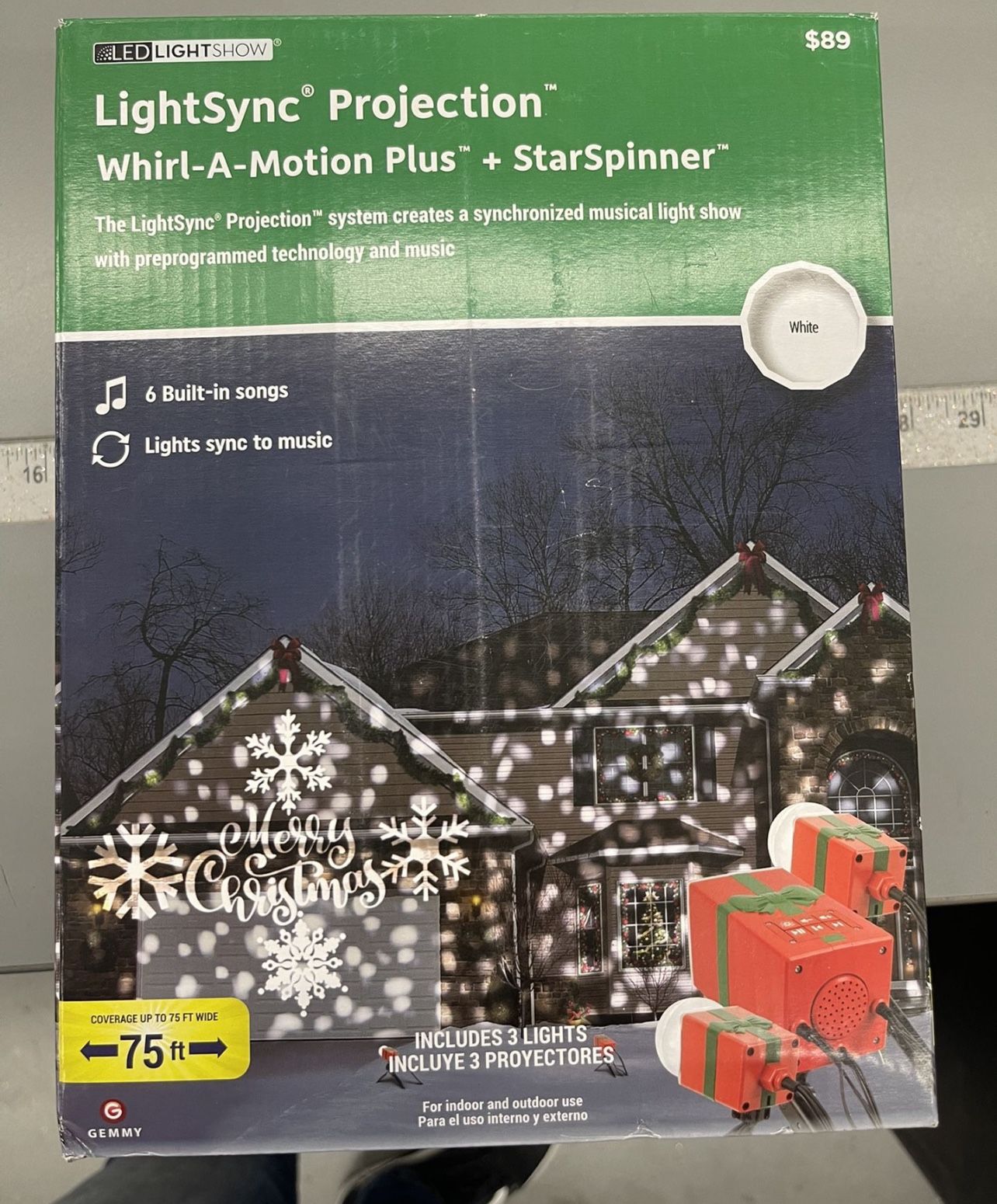 Lightsync Projection Whirl-A-Motion Plus + Starspinner