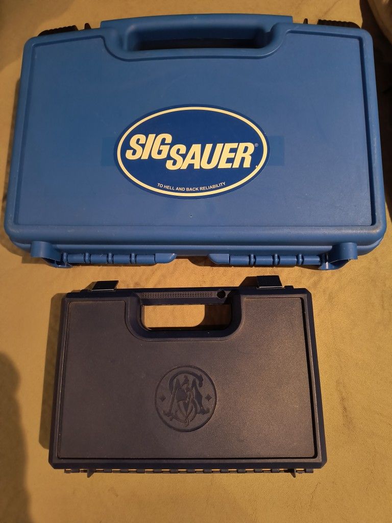 Sig Sauer and Smith and Wesson Hardcase, Pre-owned