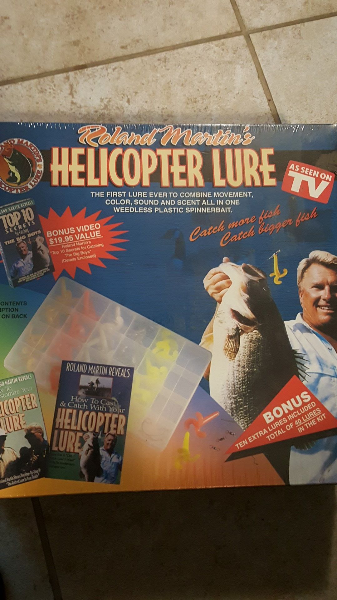 Helicopter fishing lure