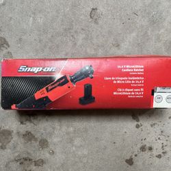 Snap-on Tools HI VIZ 3/8” 14.4v HIGH-TORQUE Cordless Ratchet 