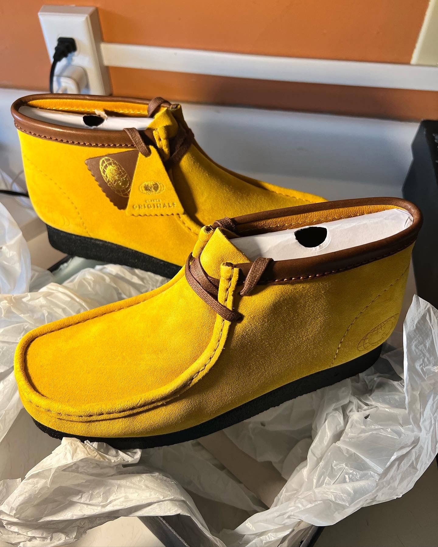 Clarks Wallabee Wu-Tang 36 Chambers 25th Anniversary Size 10