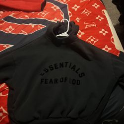 Fear Of God Essentials Hoodie “Jet Black”