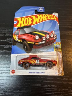 2024 Hot Wheels Treasure Hunt - Porsche 928S Sarfari, Red