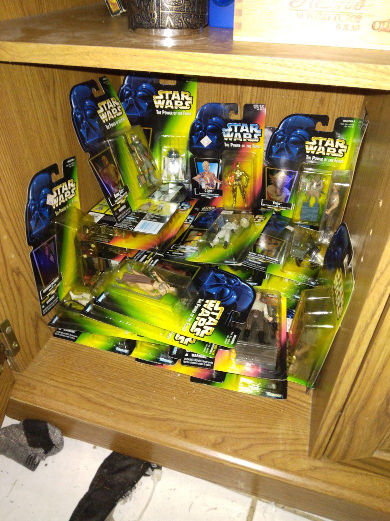 Starwars Power Of The Force 1997 Action Figures 