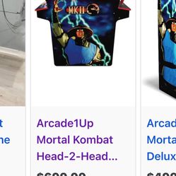 Mortal Combat Arcade Table 