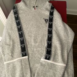 Grey Guess Hoodie 