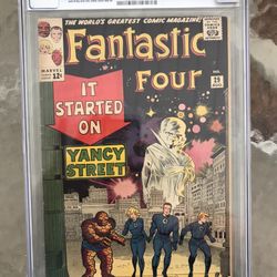 Fantastic Four #29 (1964) CGC 6.0 — “It Started On Yancy Street” by Lee/Kirby 