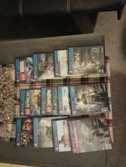 12 PlayStation 4 Video Games 