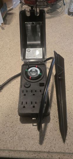 Intermatic Outdoor Mechanical Timer with Stake