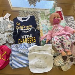 3-9 Months; Blankets; Shoes; Doll