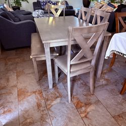 Grey Kitchen Table - Decent Condtition