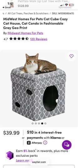 MidWest Homes For Pets Cat Cube Condo