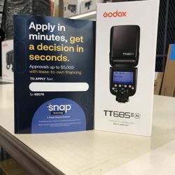 Godox TT685 II Nikon Camera Flash (Located In Downey, CA)