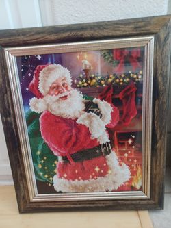 Lg Santa Diamond Dot 