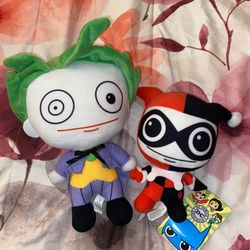 Joker and Harley Quinn Plush
