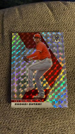 Shohei Ohtani Panini Mosaic Prizm Baseball Card