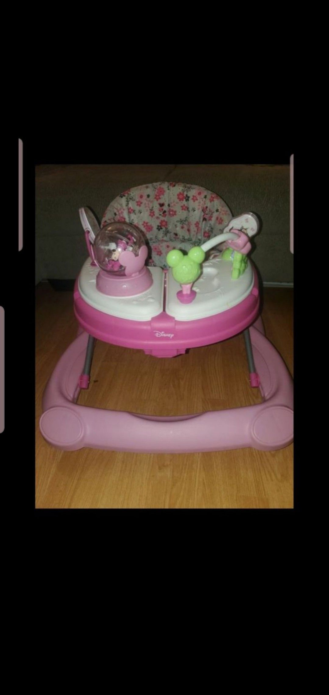 Disney minnie mouse lights and sounds baby Walker