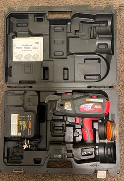 Max RB398 cordless rebar tying tool kit