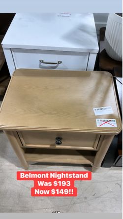 ✨ Belmont Nightstand – Simple & Stylish ✨