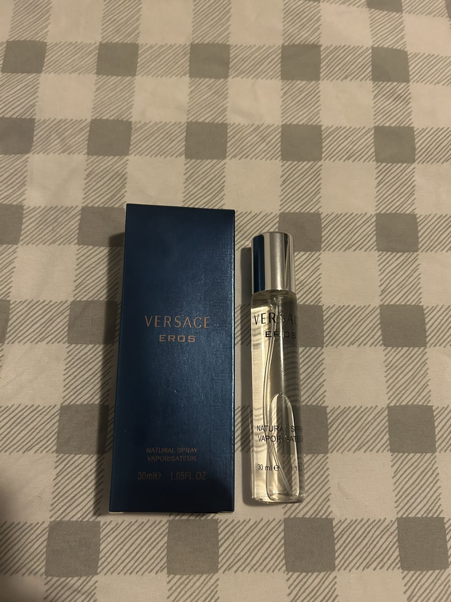 Versace Eros Men's Eau de Toilette Spray 1.0 oz 30 ML New In Box