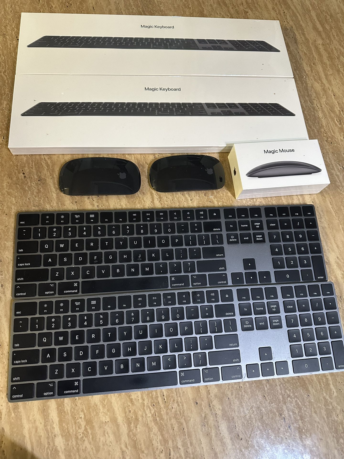 Magic Keyboard and Mouse Space Grey (NON TOUCH ID)