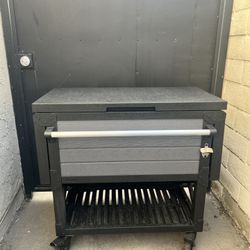 Keter Patio Cooler Cart – Black, Like New, $260 OBO