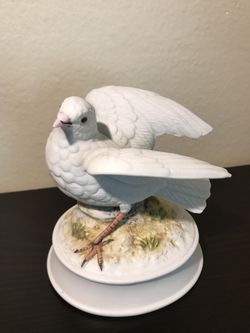 White Dove Music Box