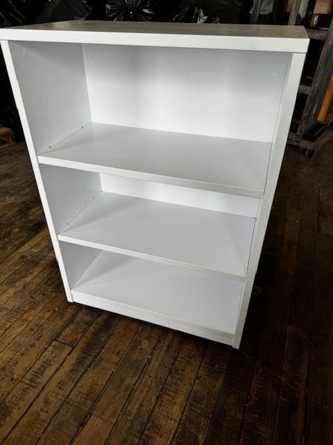 Bookcase - White Laminate Finish