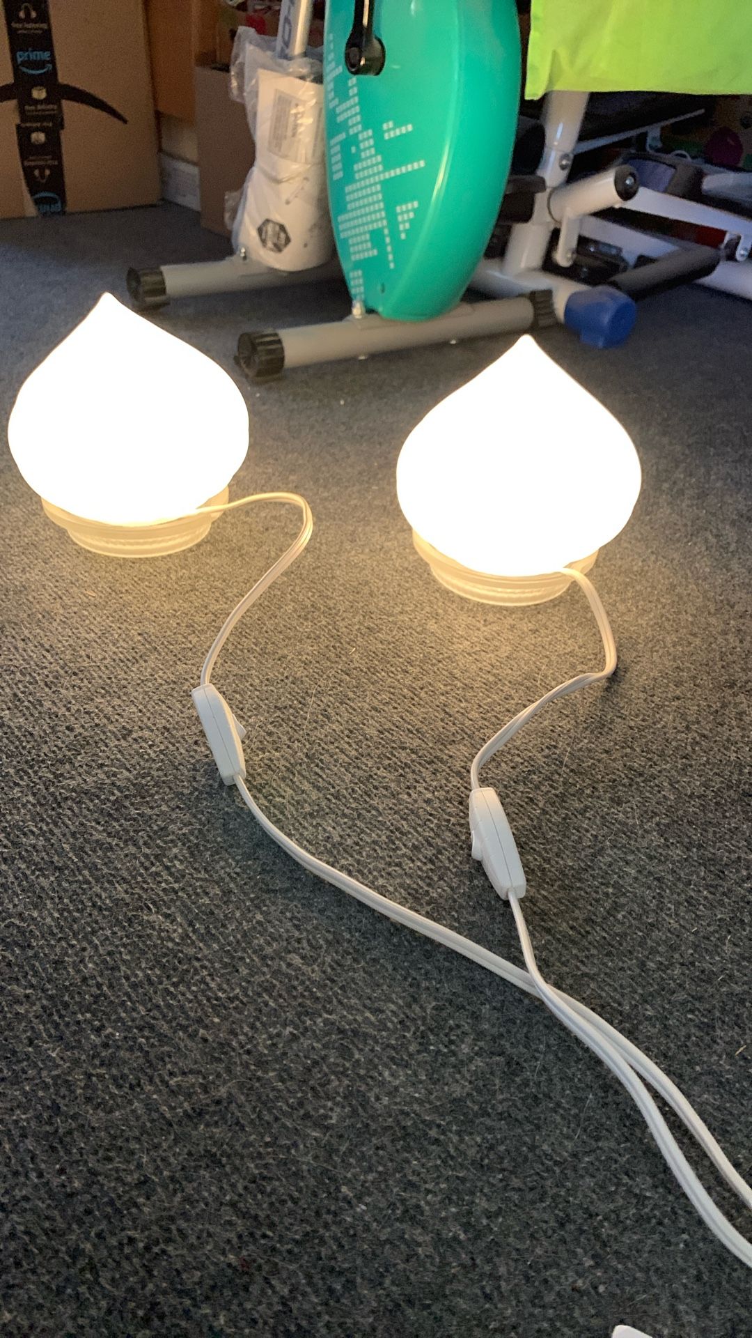 Lamps- Desk- Table - ikea. $40.00/ Pair. Chino, Ca