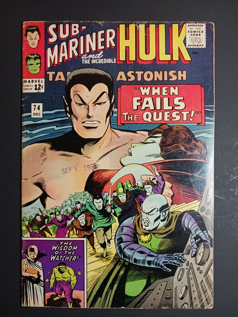 Tales to astonish comic book #74