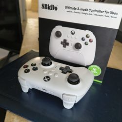8BitDo Ultimate Wireless Controller with Hall Effects for Xbox, Apple, Android