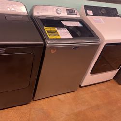 Maytag Washing Machine 27 Inch Wide Grey Color