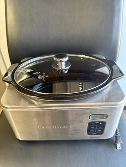 6.5 quart slow cooker/programmable