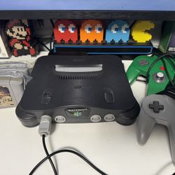 Nintendo 64 Console With Games