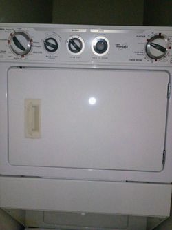 Stackable whirlpool washer and dryer