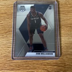 2020 Panini Prizm Zion Williamson Silver