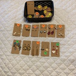 Assorted Earring Single And Sets